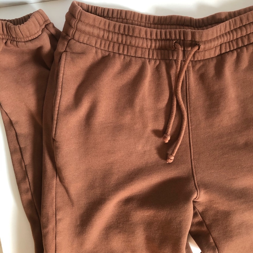 TNA Brown Track Pants Joggers - Picture 2 of 6